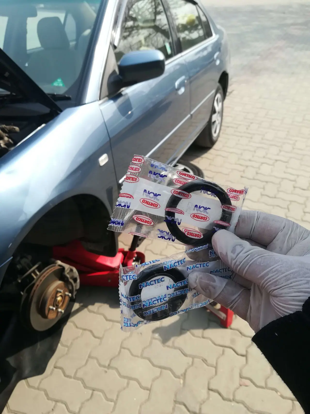                                    New Cam and Crank Seal , NOK and Corteco                      