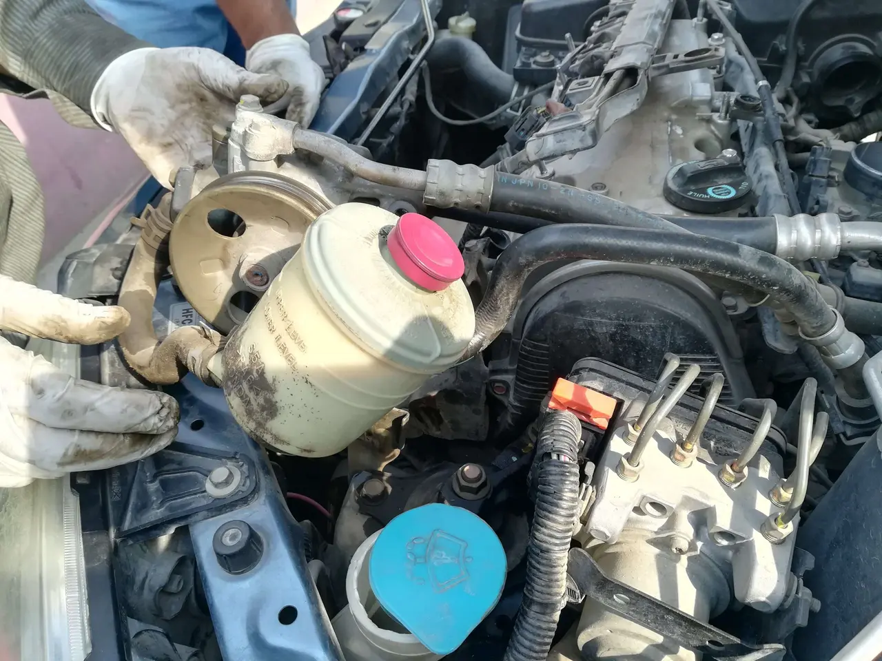 HONDA CIVIC 2004 TIMING BELT REPLACHONDA CIVIC 2004 TIMING BELT REPLAC