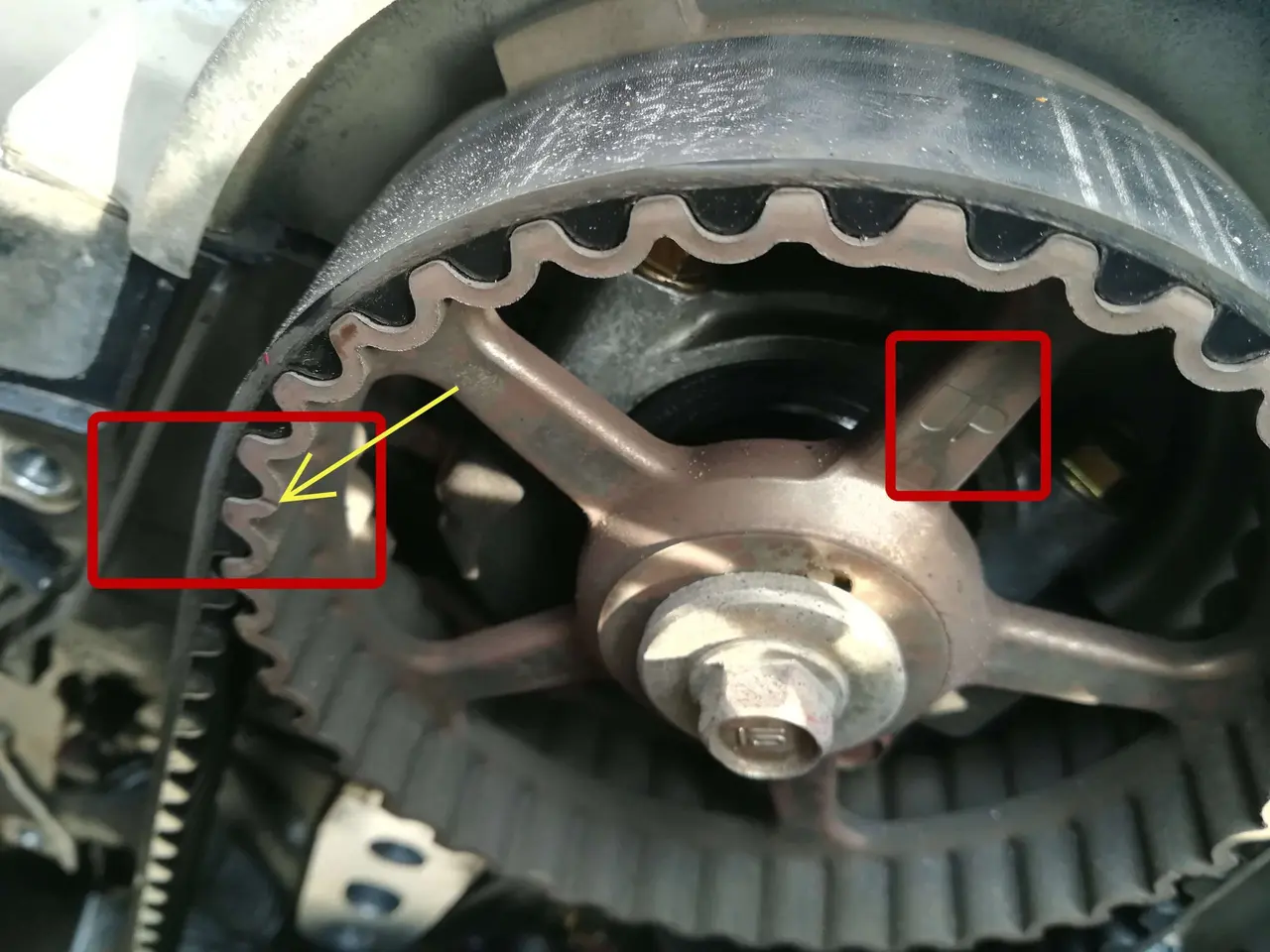 HONDA CIVIC 2004 TIMING
