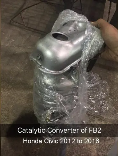 Honda Civic FB2 Catalytic