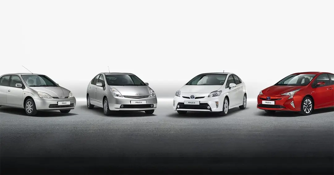 Evolution of Toyota Prius Hybrid
