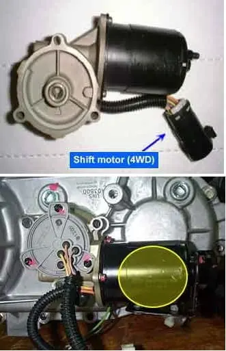 p1737 shift motor short to ground