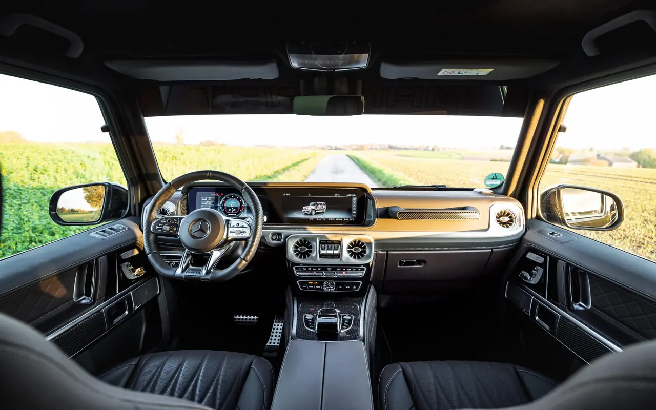 mercedes amg g63 2020 interior