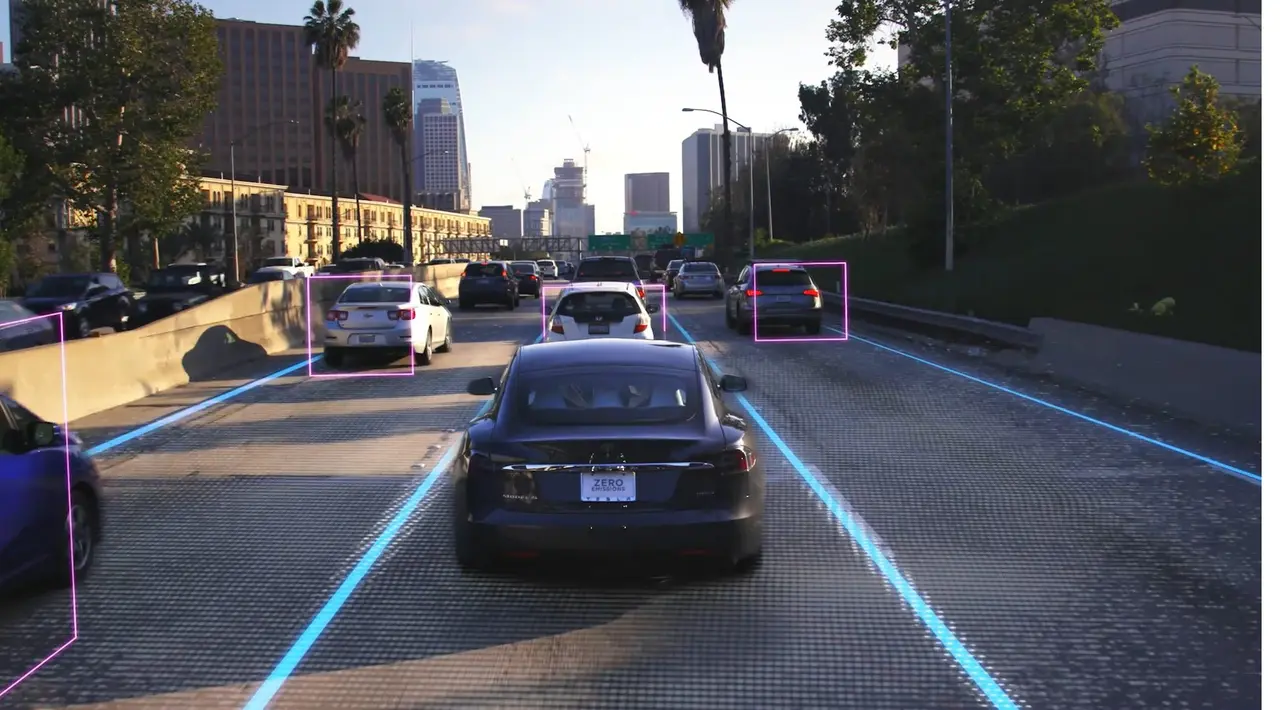 Tesla Car Autopilot Feature