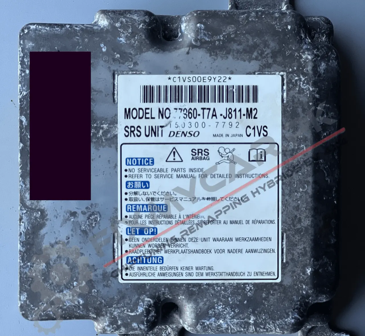 Supplemental Restraint System (SRS) Unit 89560-B5740