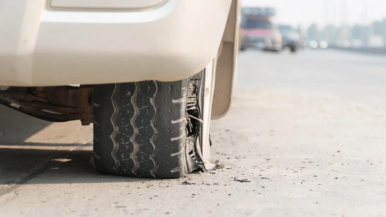 Tyre Burst At High Speed What To Do And How To Stay Safe