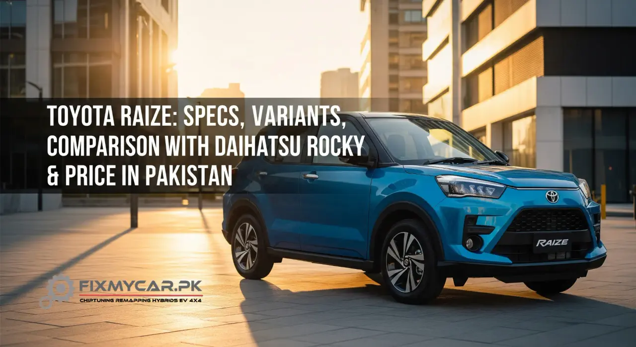 Toyota Raize in Pakistan: Price, Specs, and Variants