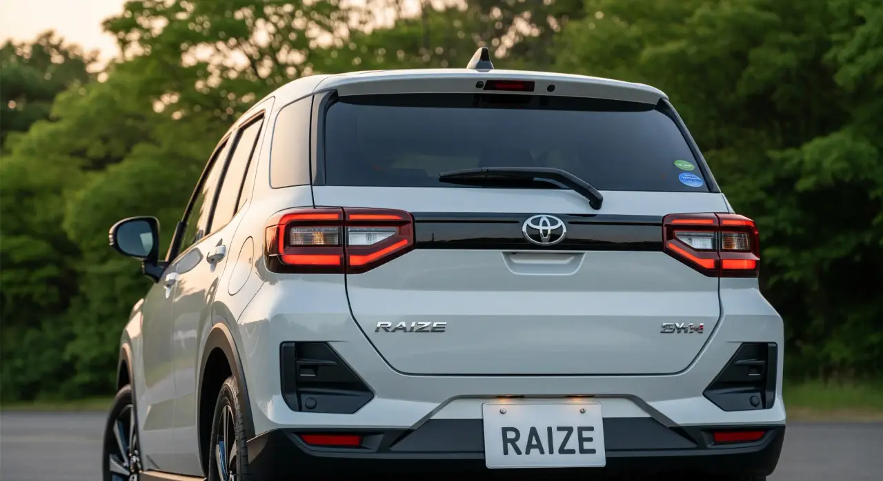 Toyota Raize back view