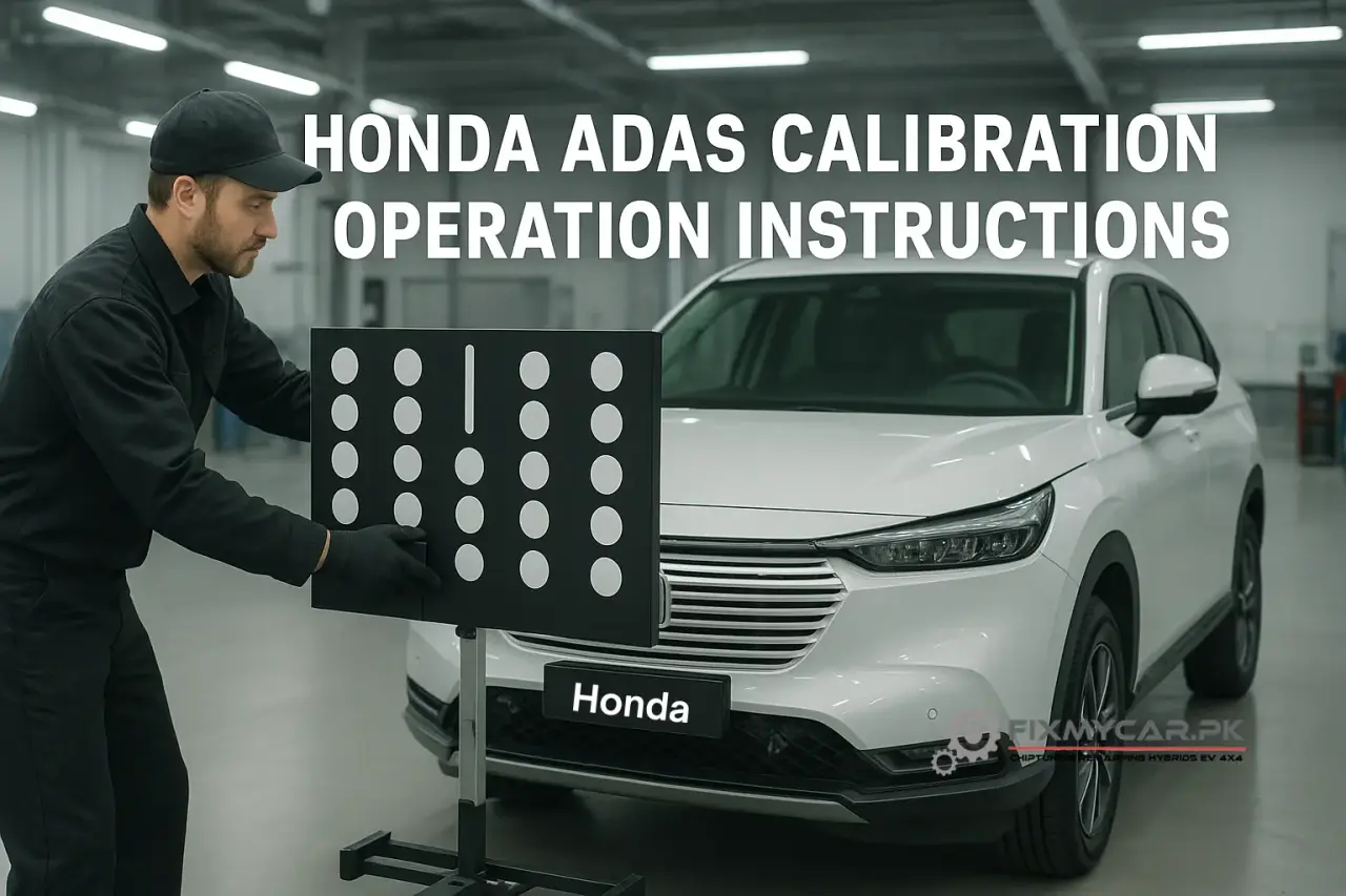 Honda ADAS Calibration Guide [Step-by-Step Tutorial]