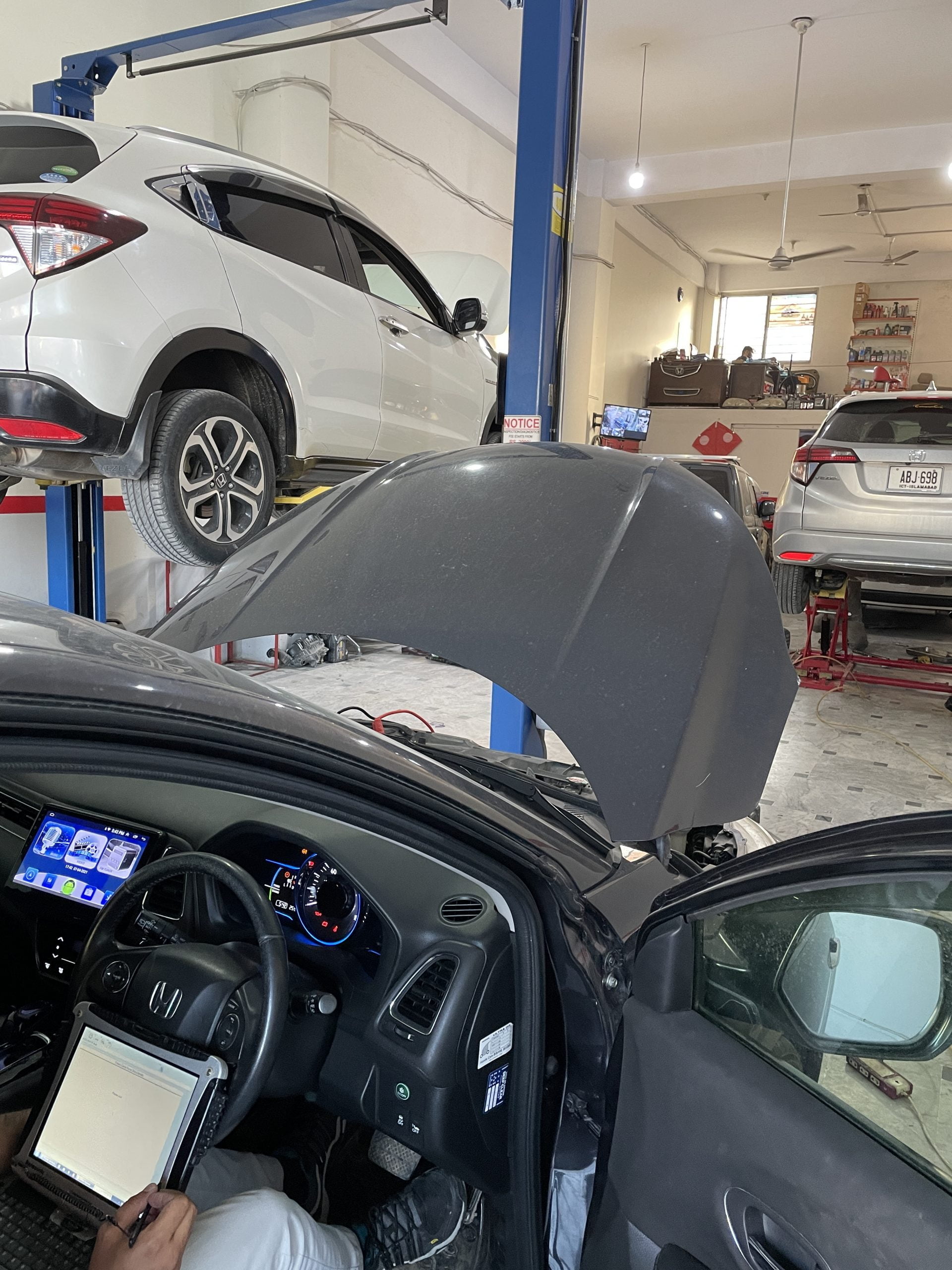 honda vezel car software update