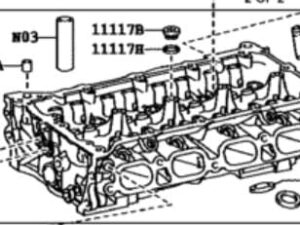 Head Assembly Toyota Prius ZVW-30